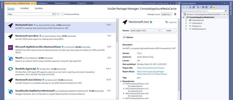 Using Azure Cache for Redis